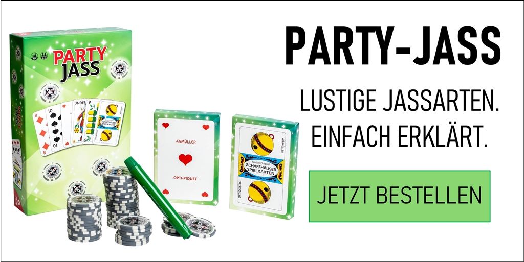 Das Spiel Party-Jass beim Schweizer Jassverzeichnis bestellen