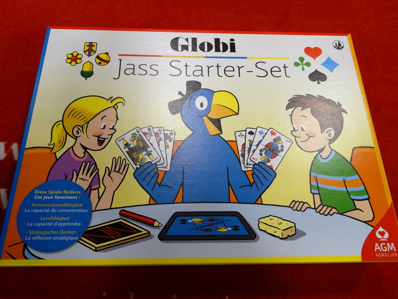 Testbericht: Globi Jass Starter-Set für Kinder von 6-10 Jahren