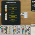 Online-Jassen im Duell auf jassduell.ch
