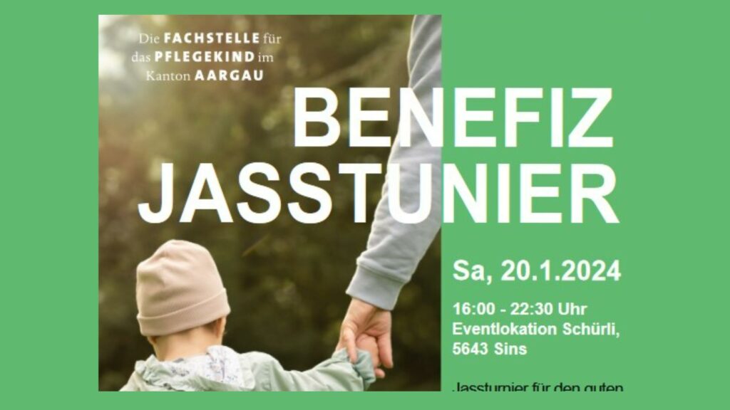 Benefiz Jassturnier Pflegekind Kanton Aargau