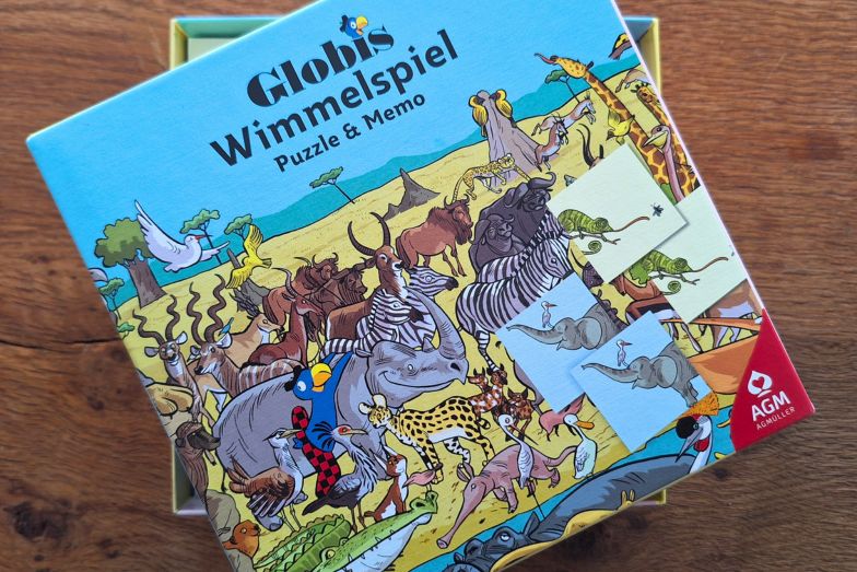 Globis Wimmelspiel Schachtel