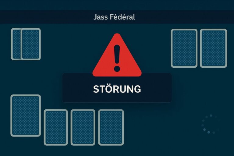 Störung beim Jass Federal
